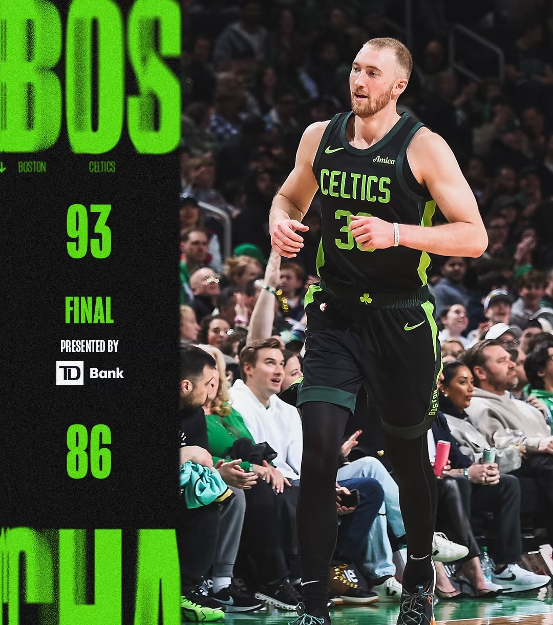 IM体育官网入口-凯尔特人力克黄蜂，继续领跑东部